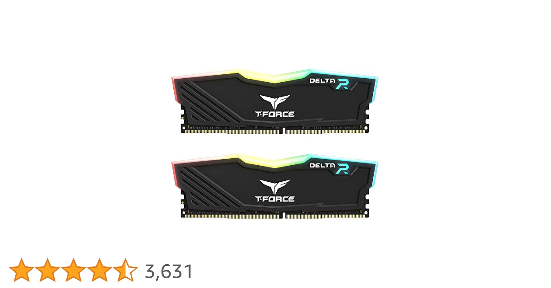 TEAMGROUP T-Force Delta RGB DDR4 32GB (2x16GB) 3600MHz (PC4